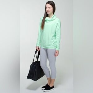 Lululemon Healthy Heart Pullover Fresh Teal Rulu Fabric buttery Soft